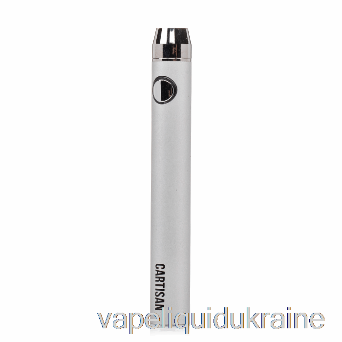 Vape Liquid Ukraine Cartisan Button VV 900 Dual Charge 510 Battery [Micro] Silver